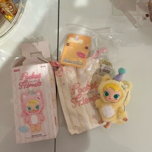 Baby Molly Pocket Friends series-vinyl plush pendant